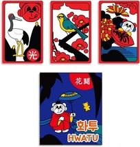  Set Known as Korean Hanafuda Go Stop Hwatoo Godori Game New Year Board Gam - £33.51 GBP