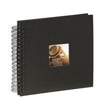 Hama 28 x 24/ 50 cm Fine Art Spiral Album, Black  - £27.77 GBP