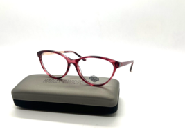 NEW HARLEY DAVIDSON Eyeglasses OPTICAL FRAME HD 0570 069  BORDEAUX 53-15... - $38.77