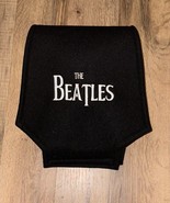 Beatles Embroidered Car Black Headrest Cover With Back Pocket - £15.80 GBP