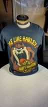 Tasmanian Devil, 1992 Harley Davidson,  Me Like Harley, T-shirt TAZ Medium USA - £58.99 GBP
