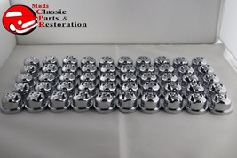 3/4 7/8 Push On Skull Covers Hex Type Lug Nut Bolt Custom Truck Hot Rat Rod - $2,029.03