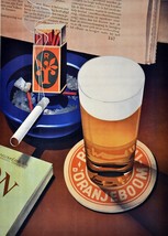 Reading, cigarette &amp; beer display Decor Poster. Home Graphic Art Design. 4067 - £13.36 GBP+