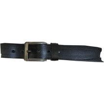 Men NORTH WOODS VALENTINI Leather Belt Casual Dress NW31 Black image 4
