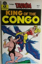 THUNDA, KING OF THE CONGO #1 (1989) AC Comics b&amp;w FINE- - $12.86
