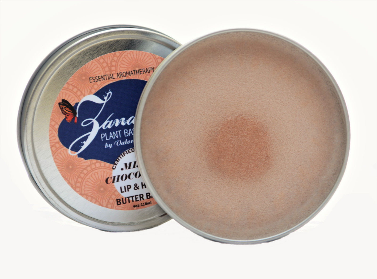 MINT CHOCOLATE LIP & HAND BUTTER BALM - Organic & Vegan Unisex Skin and Lip Care - £17.27 GBP