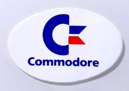 COMMODORE COMPUTERS ✱ Rare Vintage Antique Sticker Original Small Decal ... - $12.86