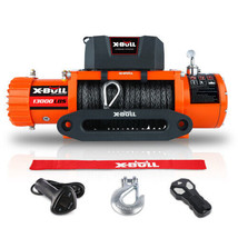 Electric Winch 13000 LBS 12V Synthetic Rope Upgraded Version - £350.57 GBP