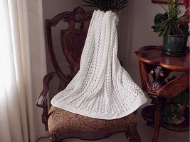 Lace Knit Baby Blanket Pattern - $3.50