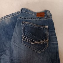 BKE Tyler Straight 38L 38x34 Blue Jeans Light Washed - $32.95