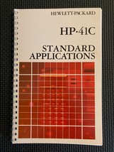Hewlett-Packard HP-41C Standard Applications Manual 1981 00041-90366 Rev... - $10.76