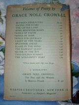 Splendor Ahead by Grace Noll Crowell 1940 A New Volume of Poems First Edition image 8