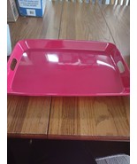 Pink Serving Tray-Brand New-SHIPS NM 24 HOURS - $15.89