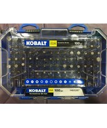 Kobalt  - 101464 - 100-Piece 1-in Steel Hex Shank Screwdriver Bit Set - £27.48 GBP