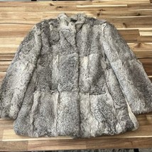 OPERA Vintage Genuine Rabbit Fur Jacket ~ Tan Cream Brown ~ M   Beautiful!   EUC - £35.55 GBP