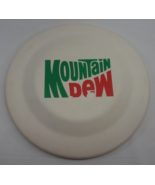Mountain Dew Flying Disc Busrel White VTG Paint Loss 9 1/2&quot; Promotional ... - £11.55 GBP