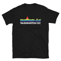 LGBT Flag Rainbow Shirt Washington DC City Pride T-shirt - £16.11 GBP