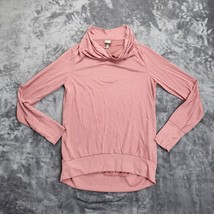 NWT Bench Urban Wear Womens Long Sleeve Light Pink Cowl Neck - £19.92 GBP