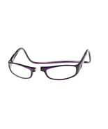 CliC +1.25 Diopter Magnetic Reading Glasses: Euro - Purple - $44.50