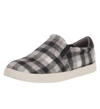 Dr.Scholl&#39;s Madison Black Buffalo Plaid Flannel Slip On Sneaker Shoe Siz... - $546.62 MXN