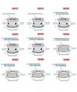 5M 12T-60T Timing Pulley Without Step Synchronous Wheel For 15/20mm Widt... - $4.11 CAD+