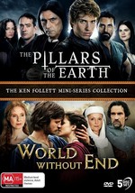 Ken Follet&#39;s The Pillars of the Earth + World Without End DVD | Mini-Series - £26.31 GBP