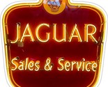 Jaguar Neon Advertising Laser Cut Metal Sign (not real neon) - $69.25