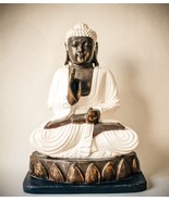 Escultura de buda. Figura de buda orando. Buda orando. - €112,02 EUR