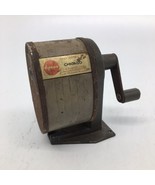 Vintage Chicago Apsco Pencil Sharpener Type 2A Crank Desk Mount Metal - ... - £15.29 GBP