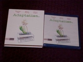 Adaptation. Blu-ray Disc Nicolas Cage Meryl Streep, New Sealed W/Slipcover - $14.84