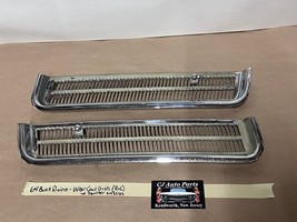 64 Buick Riviera R&amp;L Windshield Wiper Cowl Grill Trim W/ Washer Squirter Nozzles - £77.86 GBP