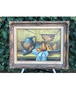 SAMANTHA FRIED Original MODERN IMPRESSIONIST Still Life Canvas Californi... - $544.50