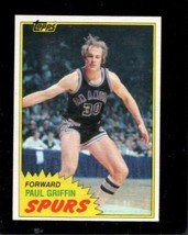 1981-82 Topps #MW102 Paul Griffin Nm Spurs *X102277 - £1.14 GBP