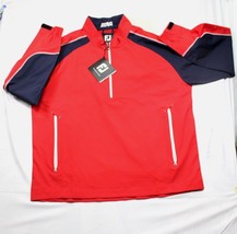 NWT FootJoy Mens Red/Navy Sport Windshirt XL GWA Charity Golf Classic - $43.41