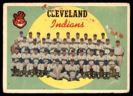 1959 Topps #476 Indians Team Card / Checklist 496-572 TC, CL pr - £7.88 GBP