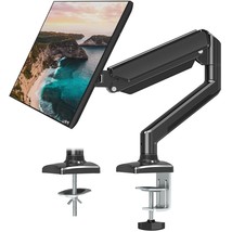 Single Monitor Mount Arm Fits Monitor Up To 32 Inch, Monitor Desk Mount Holds 4. - £59.32 GBP