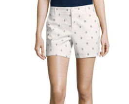 Liz Claiborne Classic Shorts Size 16 Pristine Ivory 5&quot; Inseam NEW - £14.46 GBP