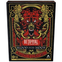 Hasbro Gaming Betrayal The Werewolf&#39;s Journey Blood on The Moon Tabletop Board G - £30.68 GBP