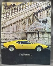 Original 1973 Ford DeTomaso Pantera L Sales Brochure Folder 73 - £14.70 GBP