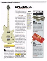 Eddie Van Halen EVH Wolfgang Special 2016 Guitar Review Sound Check Article - £3.38 GBP
