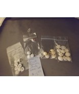 26 Multi Variety and Size Dome White Shank Sewing Buttons Lot 1 - $17.13 CAD