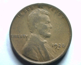 1928-D Lincoln Cent Penny Very Fine+ Vf+ Nice Original Coin Bobs Coins 99c Ship - £3.14 GBP