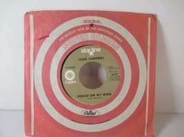 Glen Campbell 45 rpm Gentle On My Mind b/w Arkansas Starline - £3.88 GBP