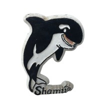 VTG Shamu Sea World San Diego Killer Whale Fridge Magnet Orca 1.5&quot; Tall - $11.87