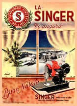 Decoration Poster.Home room wall art.Interior design.Singer sewing machi... - $17.10+
