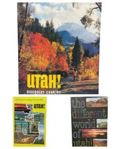 3 Vintage Utah Travel Promotional Tourism Booklet Visitors Guide - $12.86