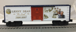 Lionel 6-39299 Lenny Dean Commemoration Box Car  &quot;Mr. Lionel&quot; 1926-2007 - $39.60