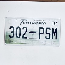 2007 United States Tennessee Volunteer State Passenger License Plate 302... - £14.78 GBP