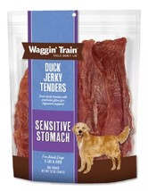 Waggin Train 20012921 Duck Jerky Dog Treats for Sensitive Stomach - 340 gms. - £23.53 GBP