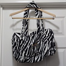 The Hard Rock Hotel At Universal Orlando Zebra Striped Travel Gym Duffle Bag - £27.23 GBP